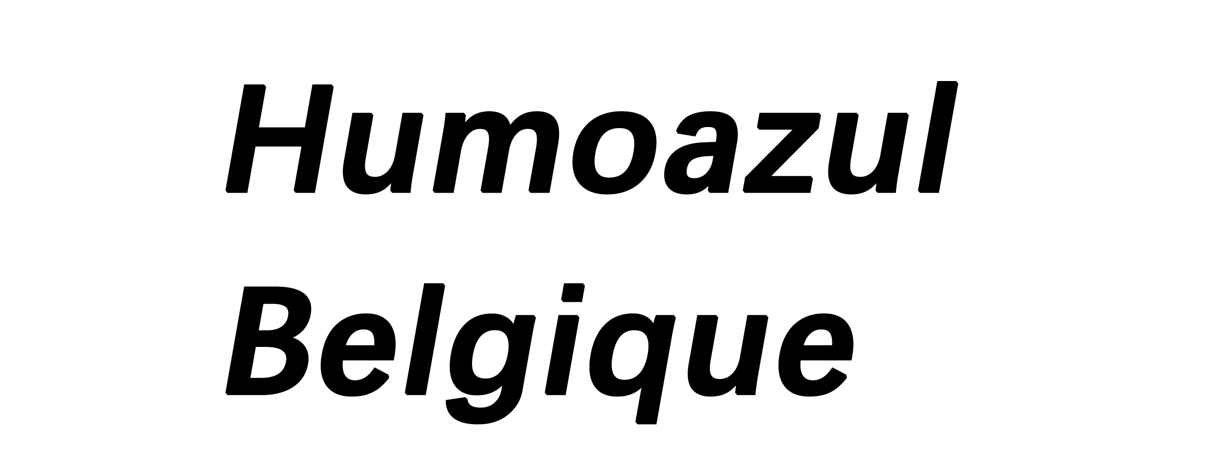 Humoazulbelgique